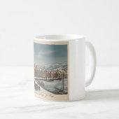 Bergen, Norway Christmas Coffee Mug コーヒーマグカップ (正面右)