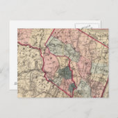 Bergen, Passaic Cos, NJ ポストカード (正面/裏面)