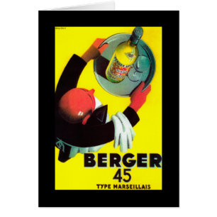 Berger 45のヴィンテージPosterEurope