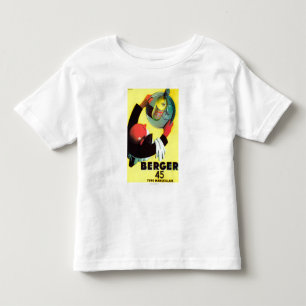 Berger 45のヴィンテージPosterEurope トドラーTシャツ