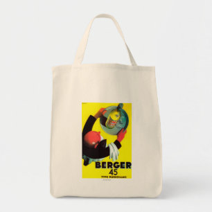Berger 45のヴィンテージPosterEurope トートバッグ