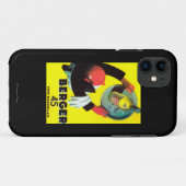 Berger 45のヴィンテージPosterEurope Case-Mate iPhoneケース (裏面(横))