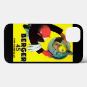 Berger 45のヴィンテージPosterEurope Case-Mate iPhoneケース (裏面 (横))
