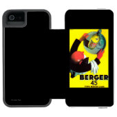 Berger 45のヴィンテージPosterEurope Incipio iPhoneウォレットケース (フォリオオープン)