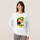 Berger 45のヴィンテージPosterEurope Tシャツ (正面フル)