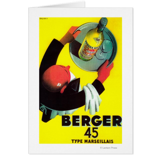 Berger 45ヴィンテージPosterEurope (正面)