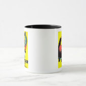 Berger 45ヴィンテージPosterEurope マグカップ (中央)