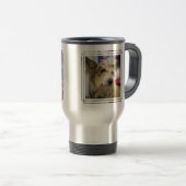Berger Picard犬のタンブラー トラベルマグ (正面右)