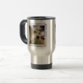 Berger Picard犬のタンブラー トラベルマグ (正面左)