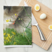 Berger Picard犬 キッチンタオル (四つ折り)