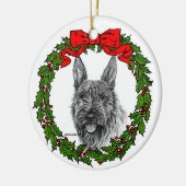 Berger Picard Art by Glenda S. Harlan セラミックオーナメント (左)