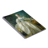 Bergeret、c. 1766年夫人(キャンバスの油) ノートブック (右側)