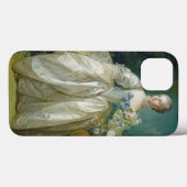 Bergeret、c. 1766年夫人(キャンバスの油) Case-Mate iPhoneケース (裏面 (横))