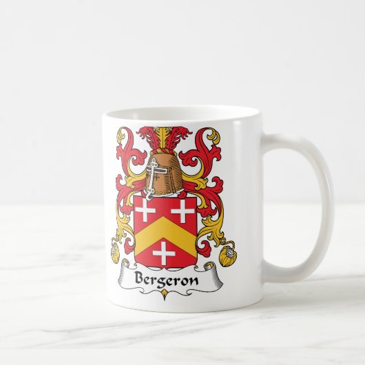 Bergeronの家紋 コーヒーマグカップ (右)