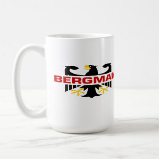 Bergmanの姓 コーヒーマグカップ
