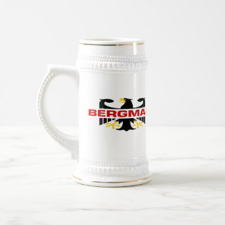 Bergmanの姓 ビールジョッキ