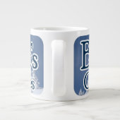 Bergstedtのクリスマスツリーのマグ ジャンボコーヒーマグカップ (裏面)