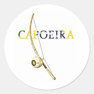 Berimbau Capoeira ラウンドシール