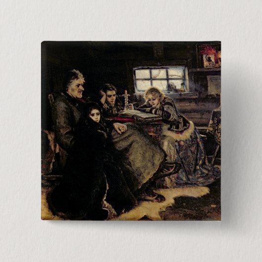 Beriozovo 1883年のMenshikov家族 缶バッジ (正面)