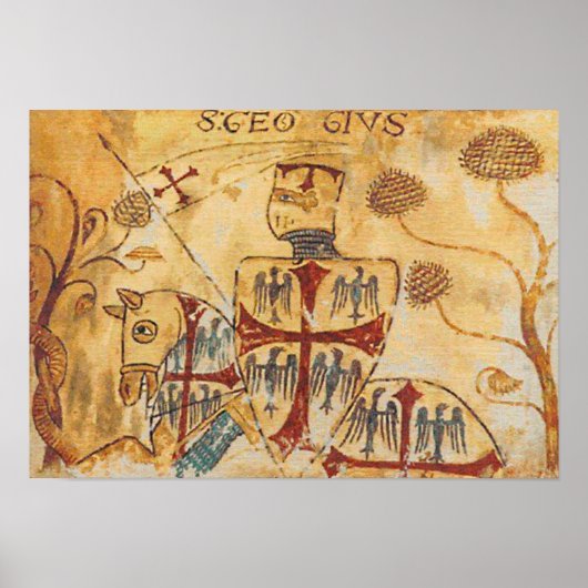 Berittener Kreuzritter ポスター (正面)