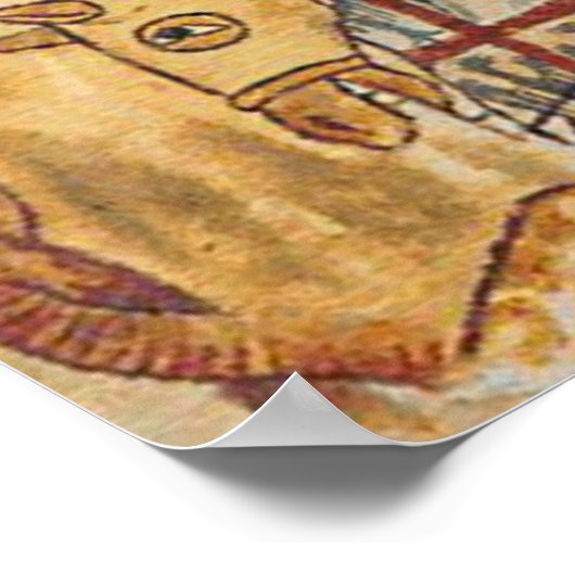 Berittener Kreuzritter ポスター (角)