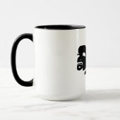 BerkhouseSnyder ヘッズアップ アイコン デザイン マグカップ (左)