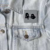 BerkhouseSnyder ヘッズアップ ロゴ デザイン ボタン 缶バッジ (インサイチュ)