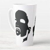 BerkhouseSnyder Heads Upロゴマグ カフェラテマグ (左アングル)