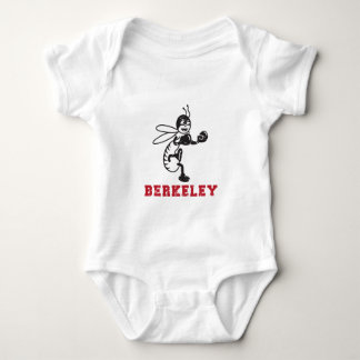 Berkleyの高等学校の古いロゴ ベビーボディスーツ