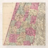 Berkshire郡 ガラスコースター (正面)