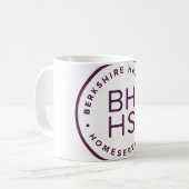 Berkshire Hathaway HomeServices Circle Logo Mug コーヒーマグカップ (正面左)