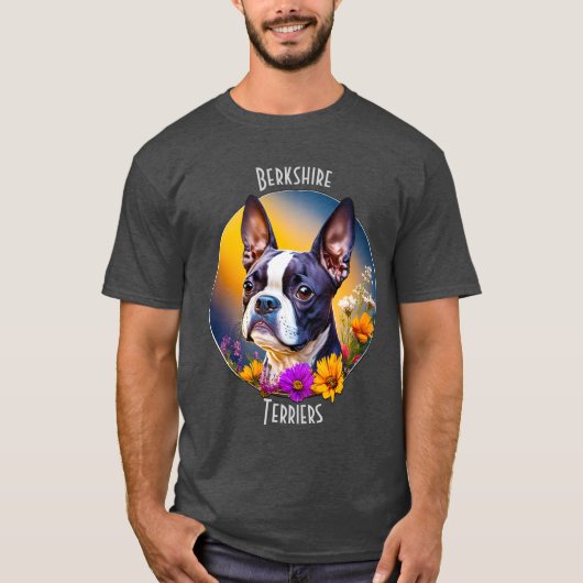 Berkshire Terriers 01 T-Shirt Tシャツ (正面)