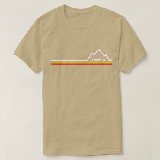 Berkshires Massachusetts Tシャツ (デザイン正面)