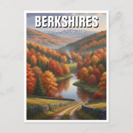 Berkshires Massachusetts Travel ポストカード