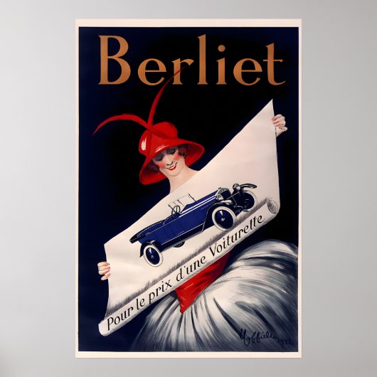 Berliet - 自動車ポスター印刷 ポスター (正面)