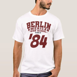 BERLIN アメリカ高校 卒業生 Tシャツ