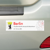 Berlin 1 バンパーステッカー (車上)