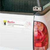 Berlin 1 バンパーステッカー (トラック上)