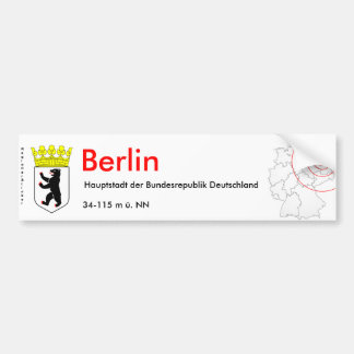 Berlin 1 バンパーステッカー