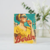 Berlin 50s retro ポストカード (スタンド正面)