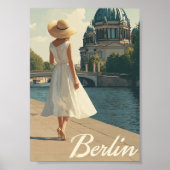 Berlin 50s vintage ポスター (正面)