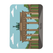 Berlin Brandenburg Gate – Classic City Landmark マグネット (縦)