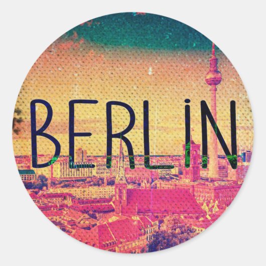 Berlin, circle ラウンドシール (正面)