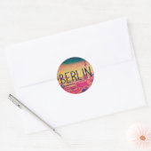 Berlin, circle ラウンドシール (封筒)