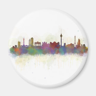 Berlin city Germany. Deutsche Skyline art v2 マグネット