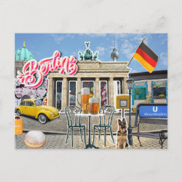 Berlin Collage ポストカード