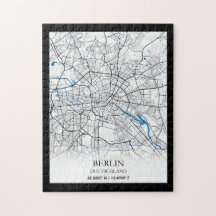 Berlin Deutschland Germany City Map座標