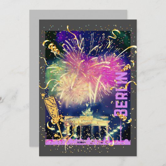 Berlin Fireworks シーズンカード (正面/裏面)