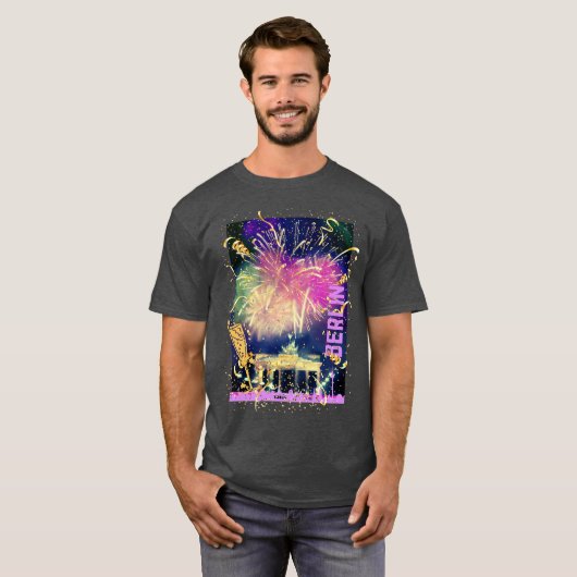 Berlin Fireworks Tシャツ (正面フル)