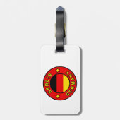 Berlin Germany ラゲッジタグ (裏面縦)